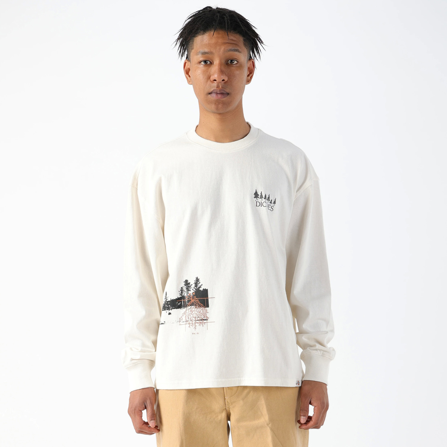 SS24 HERITAGE OUTDOOR COLLECTION シングルジャージー ケンブリッジ L/S Tシャツ レギュラーフィット image number 2