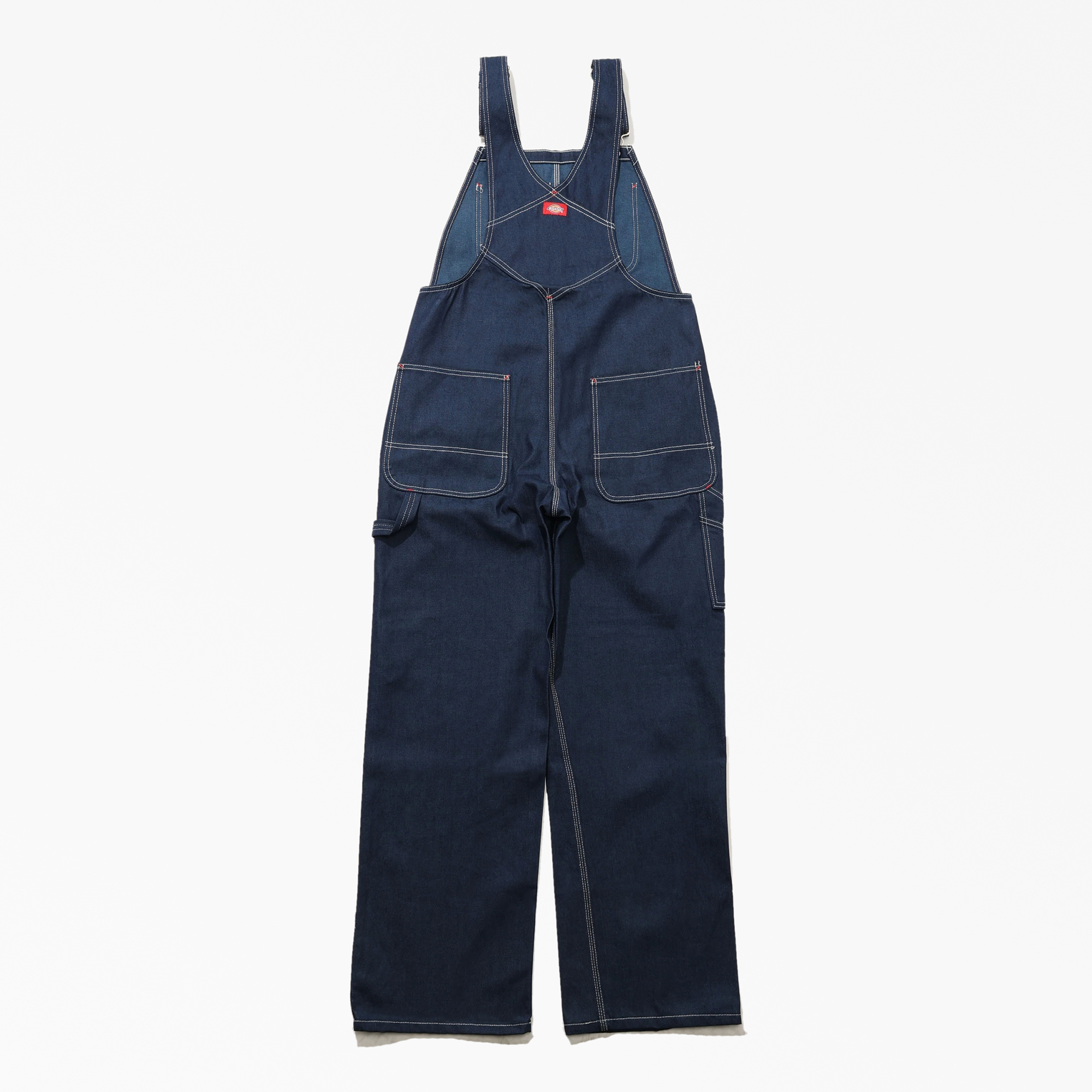 ディッキーズ) Dickiesビッグボーイ デニム ビブ オーバーオール