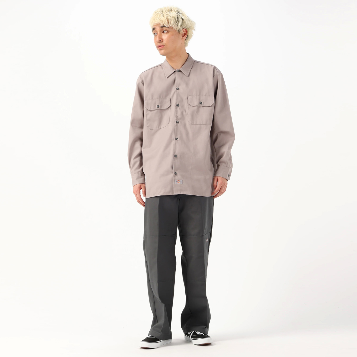 ダブルニー ワークパンツ ルーズフィット "85283" image number 2