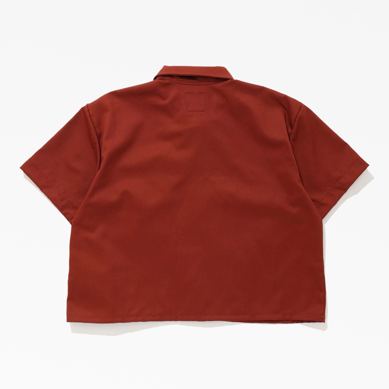 ツイル クロップド S/S ワークシャツ レギュラーフィット "FS573" image number 1