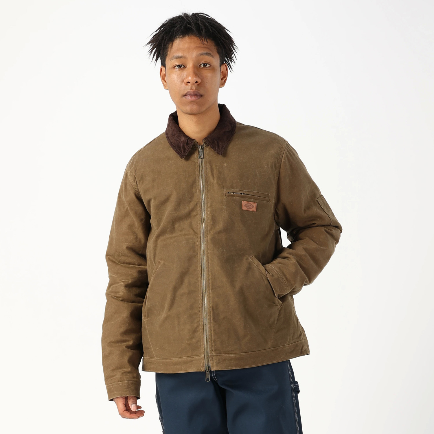 FW23 HERITAGE OUTDOOR COLLECTION ルーカス ワックスド ジップ ジャケット image number 2