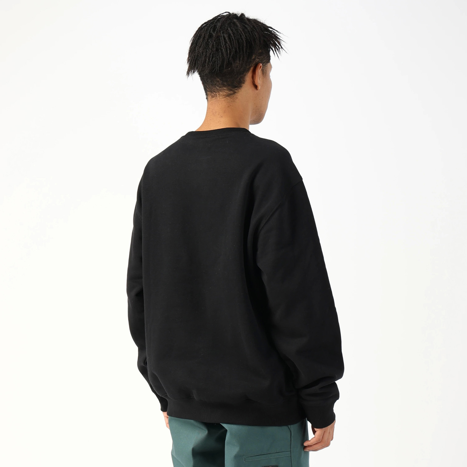 スケートボーディング グラフィック フリース クルーネックスウェット リラックスフィット image number 4