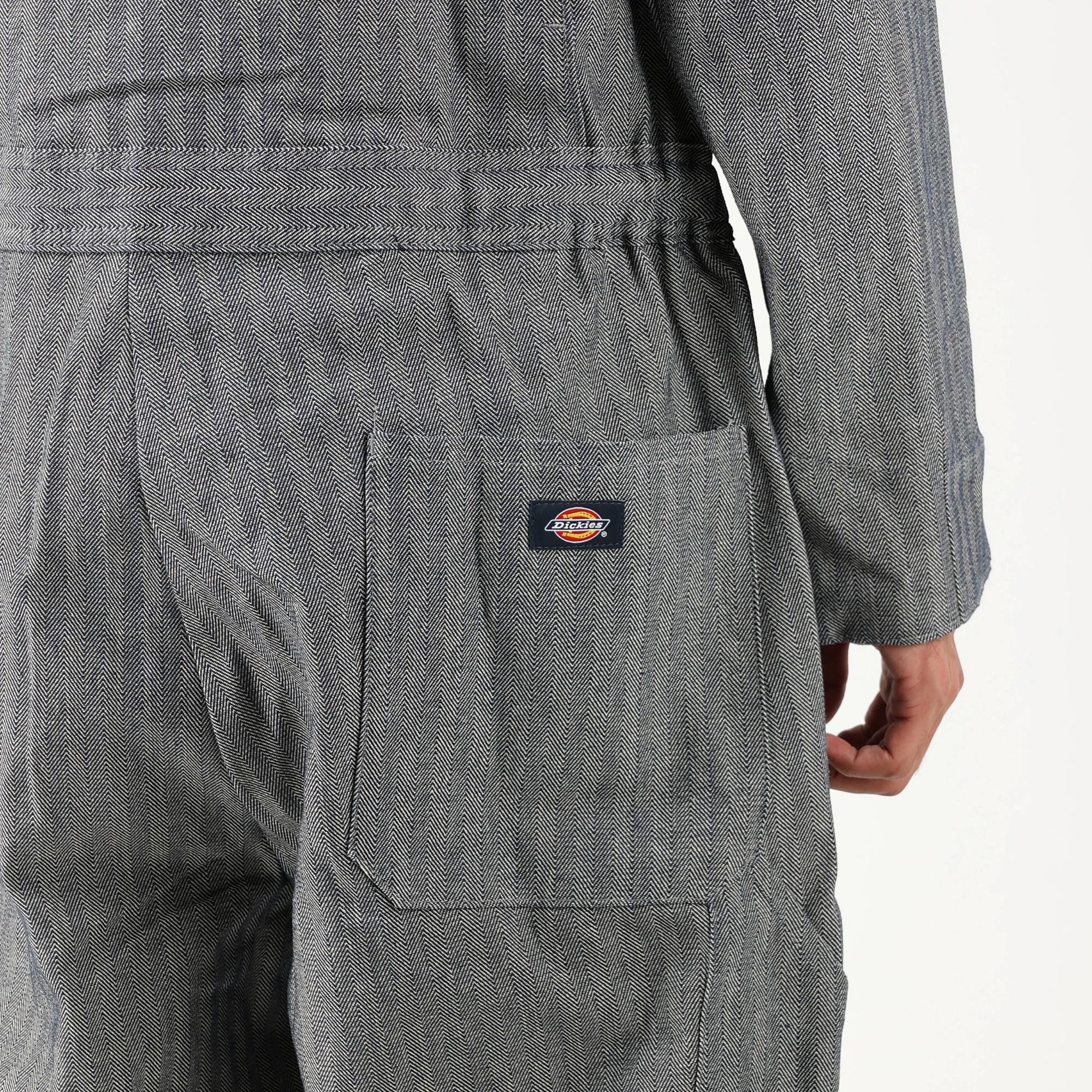Dickies ディッキーズ つなぎ 長袖 フィッシャーストライプ 4897