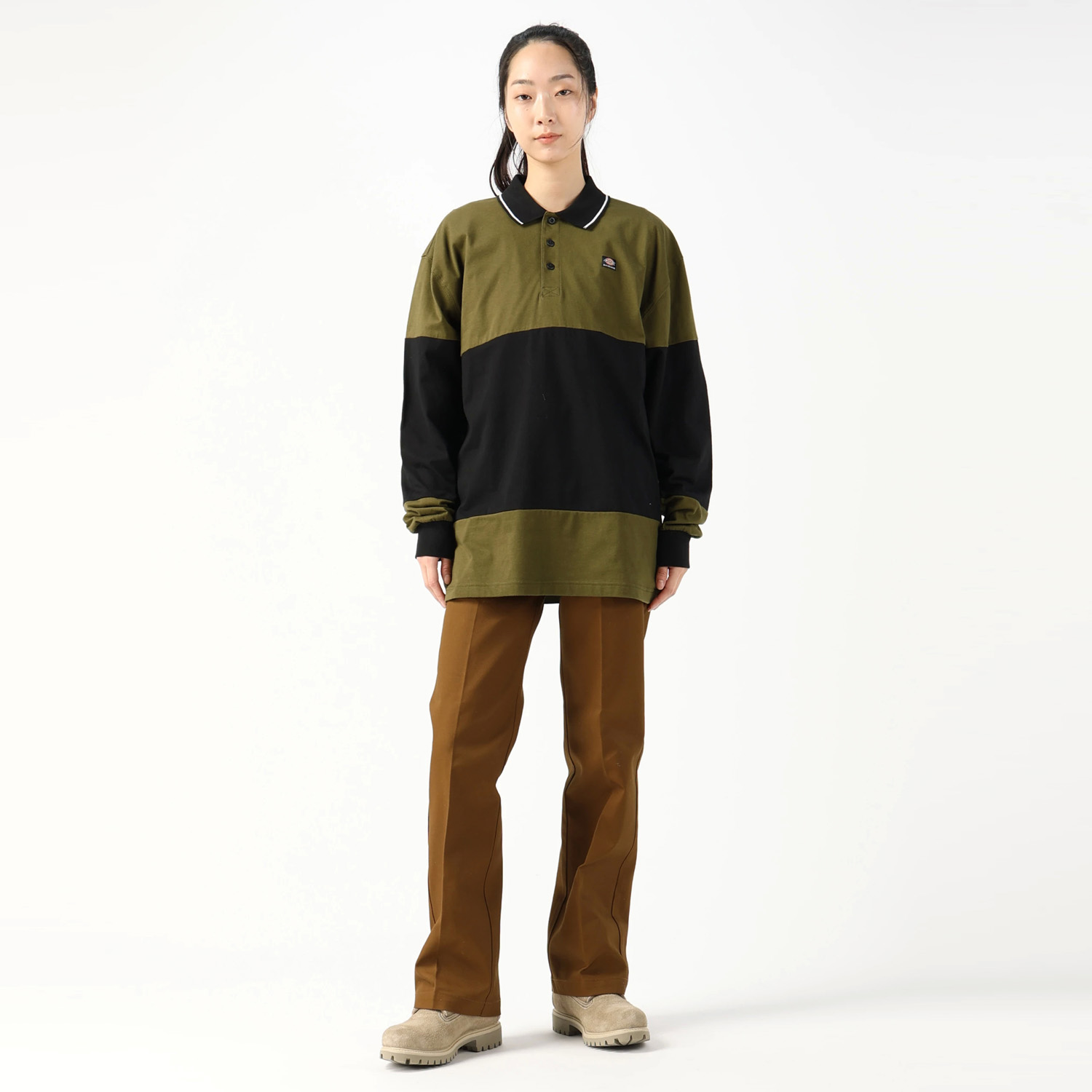 スケートボーディング ラグビー L/S ポロシャツ リラックスフィット image number 11