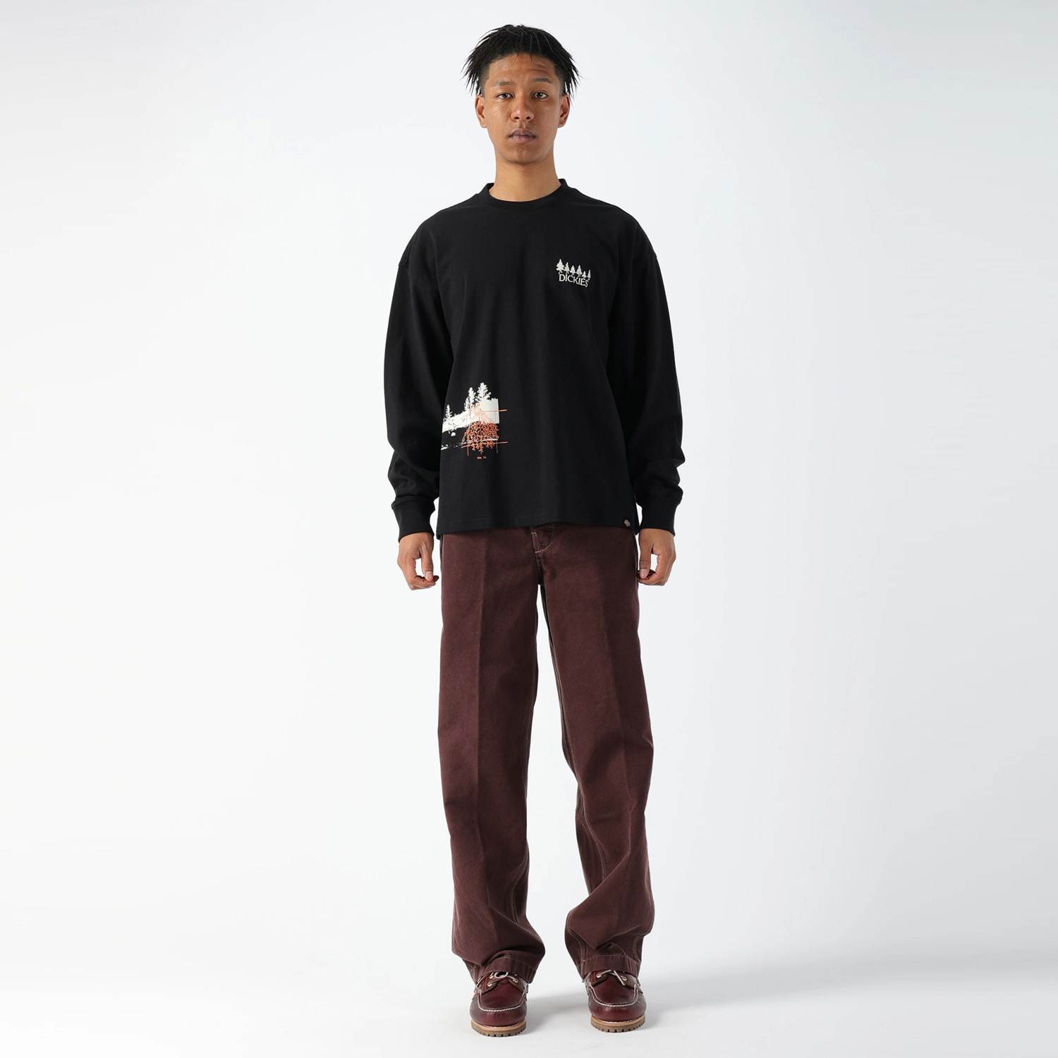 SS24 HERITAGE OUTDOOR COLLECTION シングルジャージー ケンブリッジ L/S Tシャツ レギュラーフィット image number 5