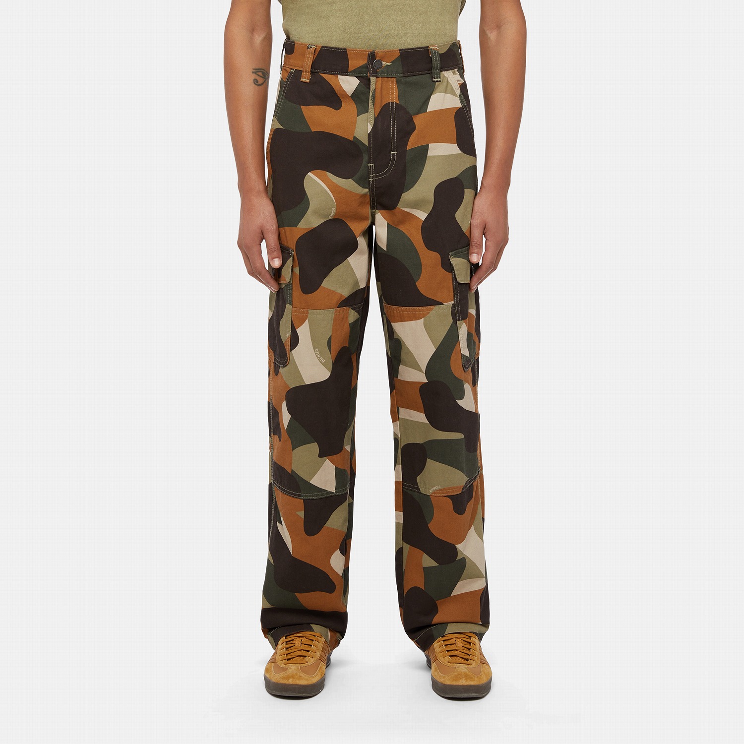 ダックキャンバス カモ カーゴ パンツ |ディッキーズ（Dickies