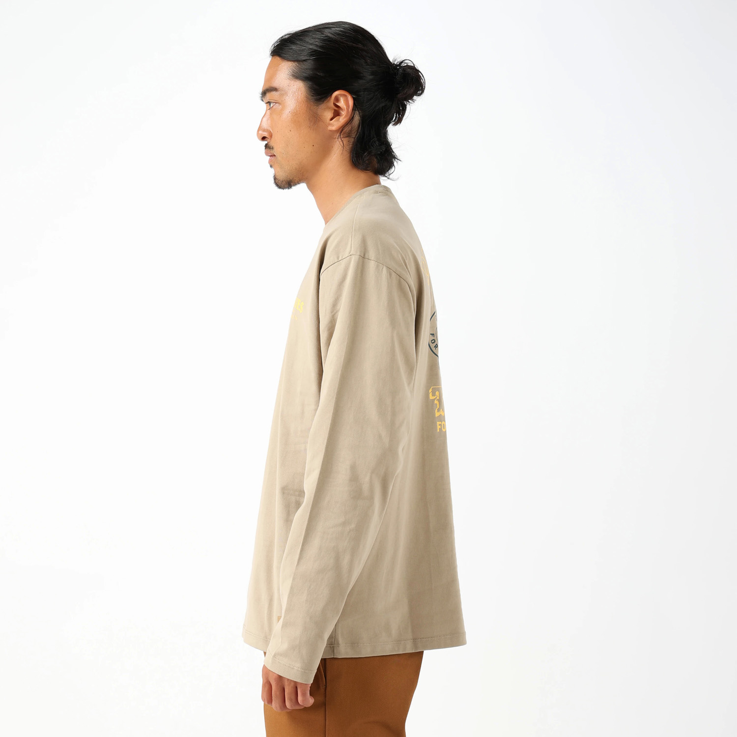 ジャージー L/S Tシャツ リラックスフィット "TEXAS FORT WORTH" image number 3