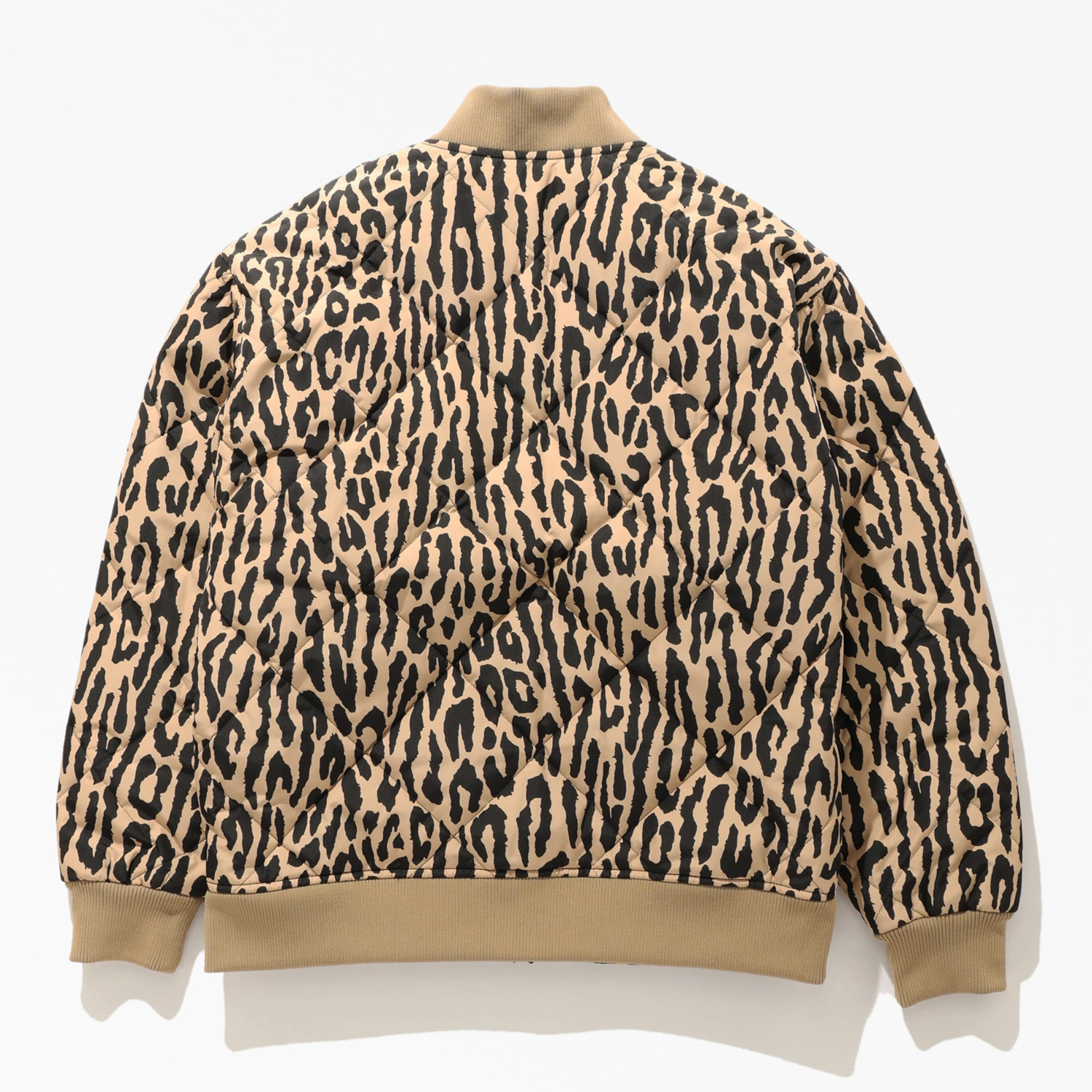 Dickies x WACKO MARIA LEOPARD QUILTED JACKET レオパード キルティング ジャケット image number 1