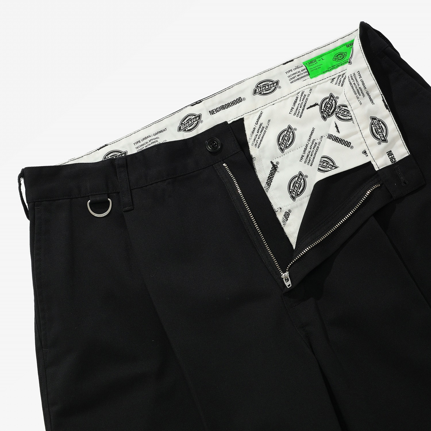 PIGMENT COATING CHINO CLOTH COTTON 1TUCK WIDE-LEG PANTS | YOKE