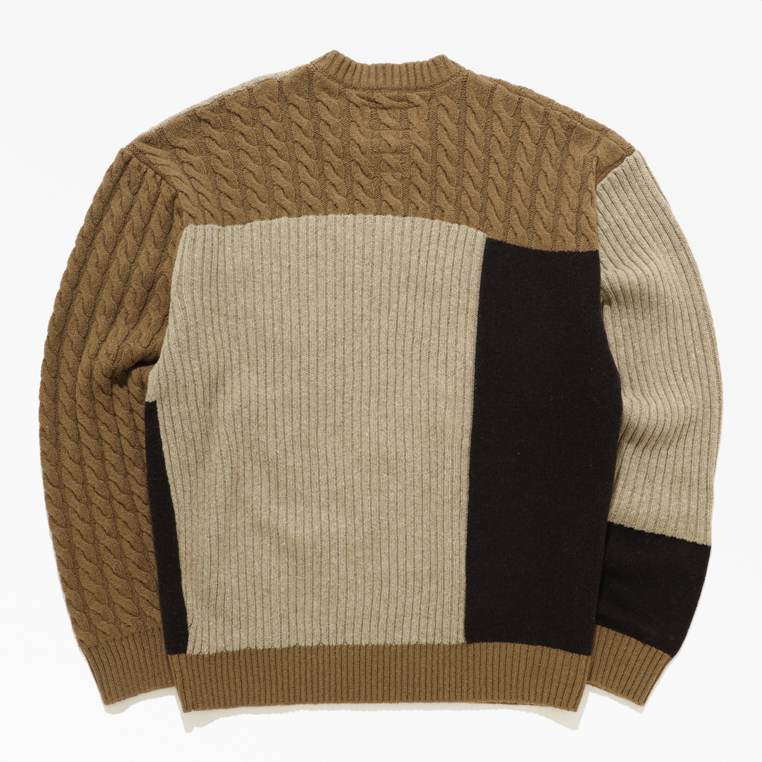FW23 HERITAGE OUTDOOR COLLECTION ルーカス パッチワーク セーター image number 1