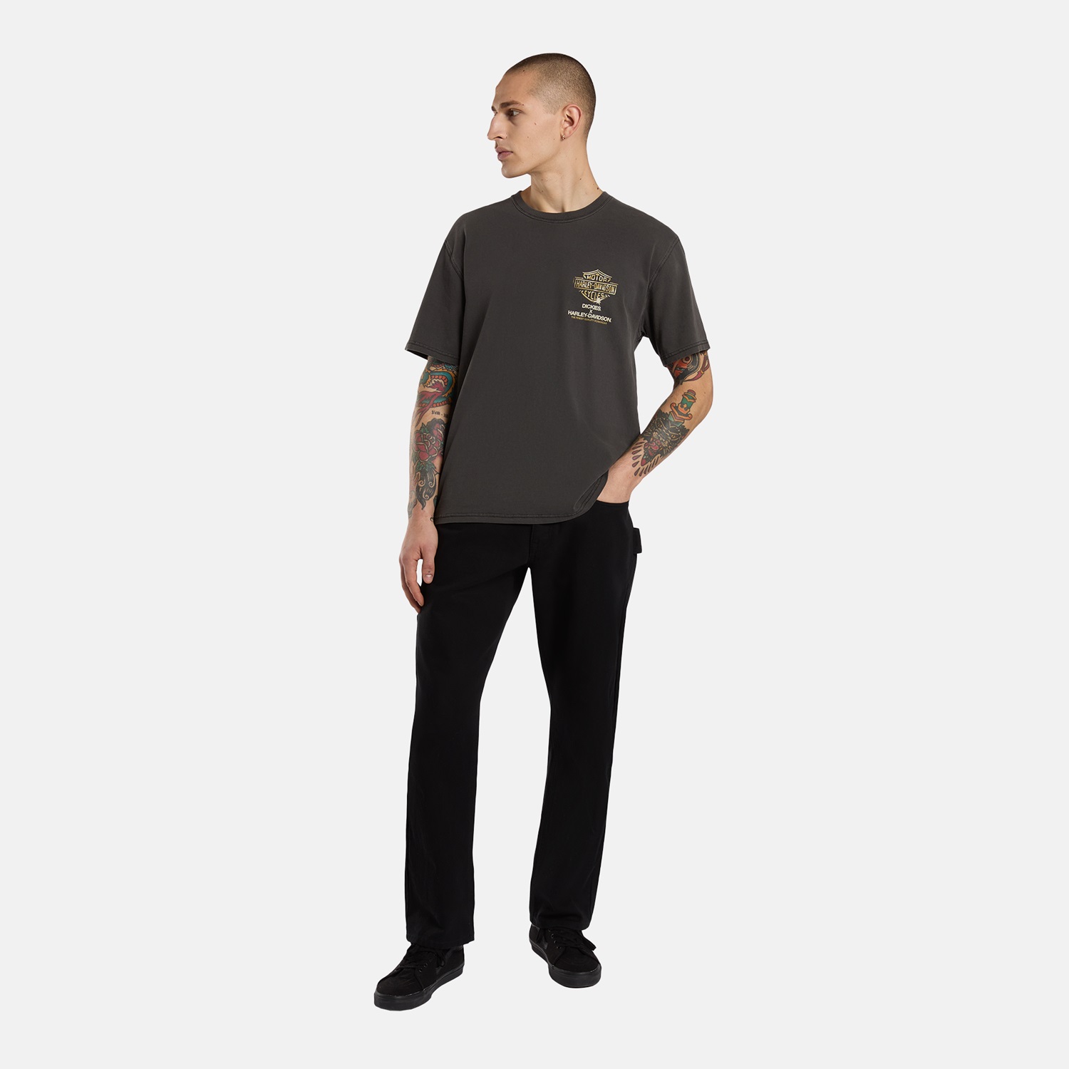 Dickies x Harley Davidson カーペンターパンツ image number 2