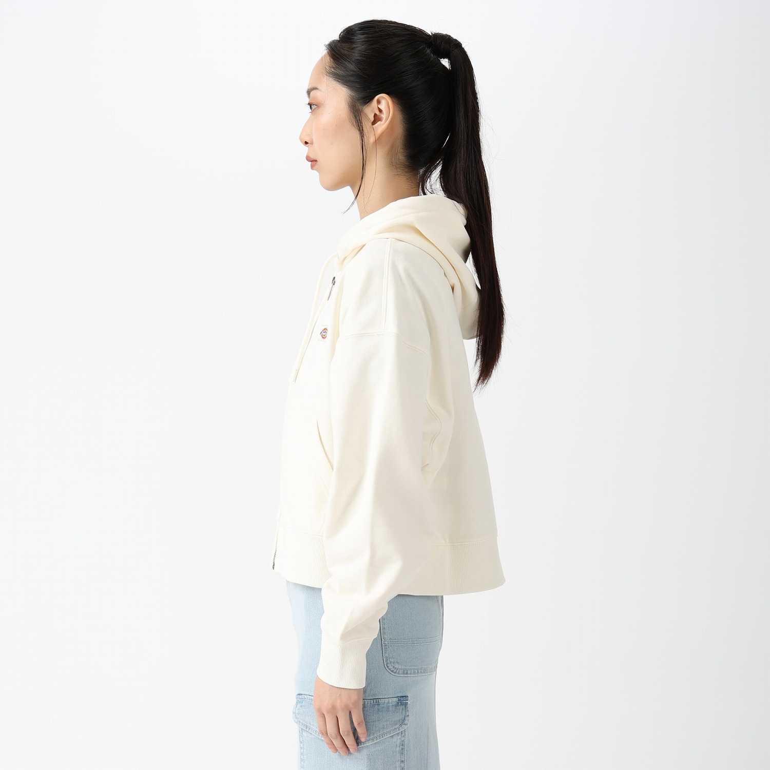 フレンチテリー ジップ フーディー image number 3