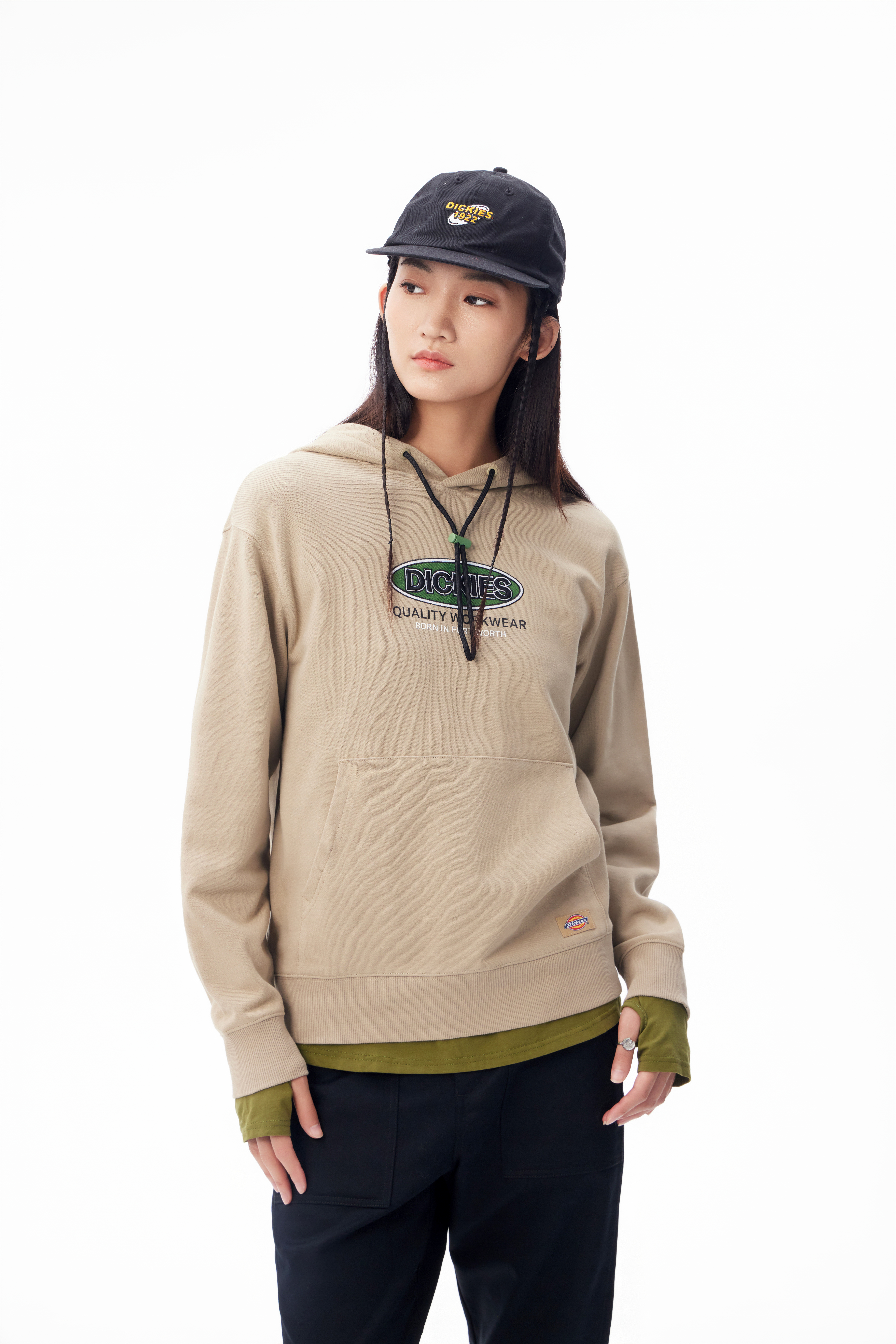 オリジナル刺繍 パーカー "DICKIES" image number 0