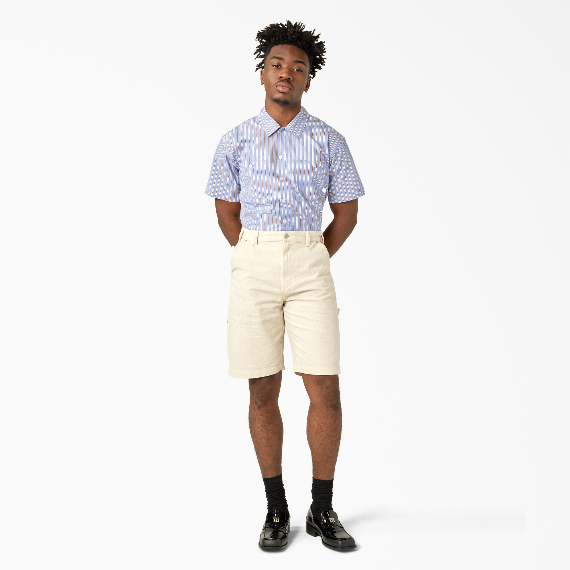 SS24 PREMIUM COLLECTION トーナルジャカード ペインターショーツ image number 6