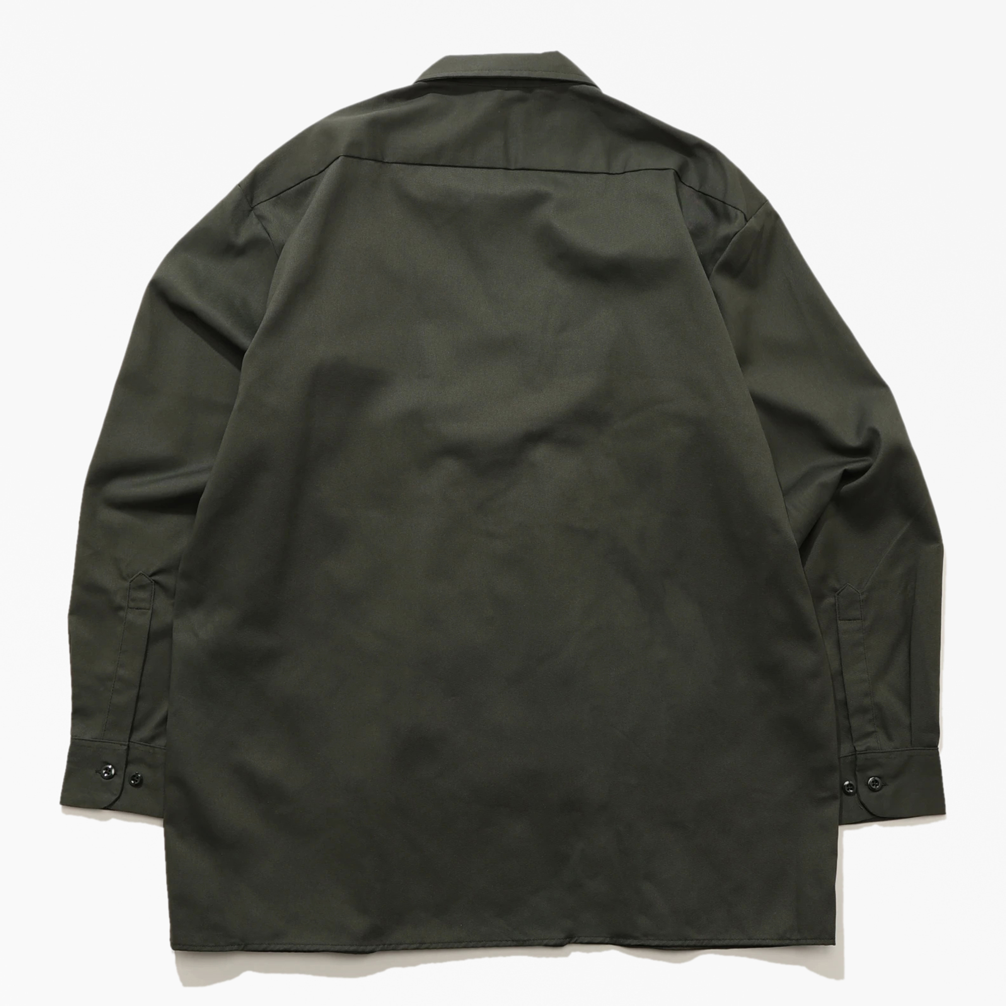 商品画像：Dickies ディッキーズ ワークシャツ 長袖 メンズ シャツ 長袖 1